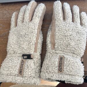 Gordini Wooly Gloves - Oatmeal - Women's